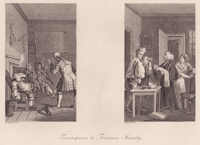 "Two Frontispieces to Tristram Shandy"